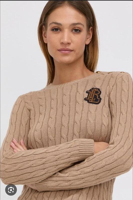 Женский Ralph Lauren Свитер Бежевый