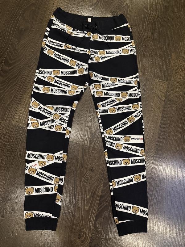 Женские Moschino Штаны Чёрные 40