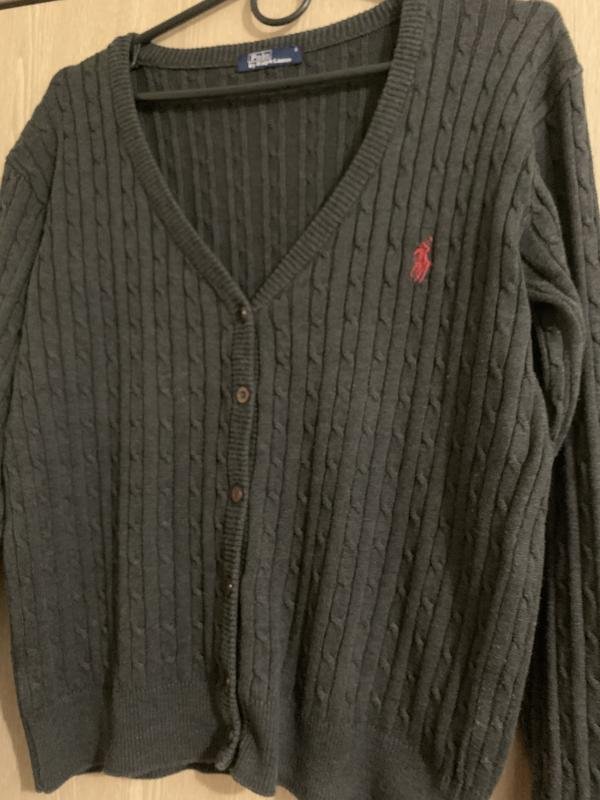 Polo Ralph Lauren Кардиган Тёмно-оливковый S