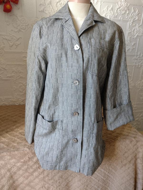 Femme Jaeger Blazer Gris 8