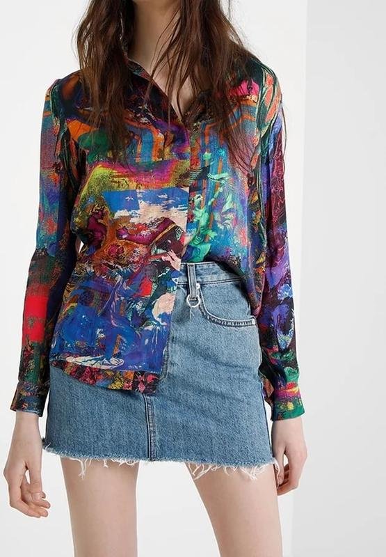 Женская Diesel Рубашка Разноцветный