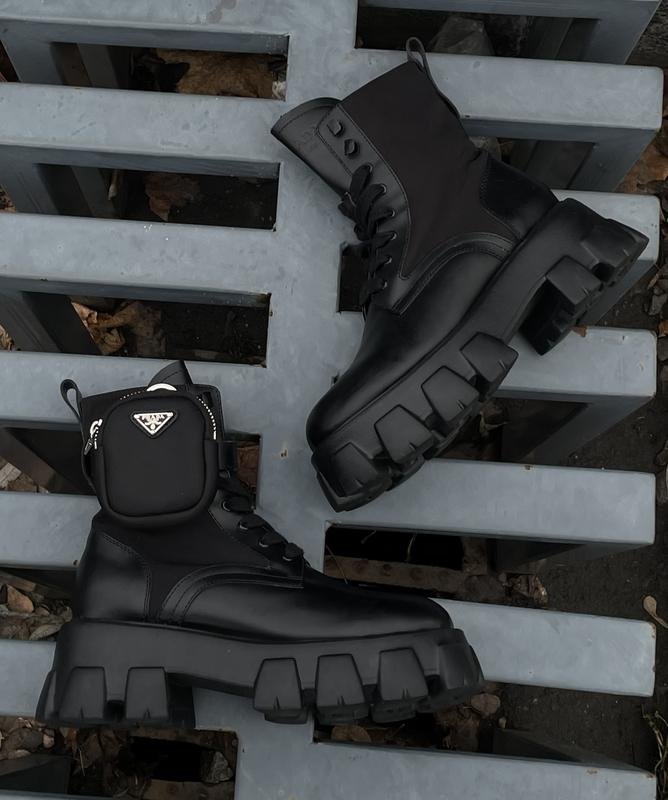 Women Prada Boots Black 38