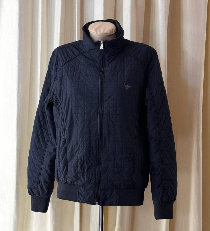 Homme Emporio Armani Veste Bleu Marine Polyester S