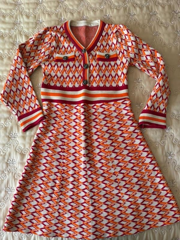 Женский Chanel Платье Жёлтый