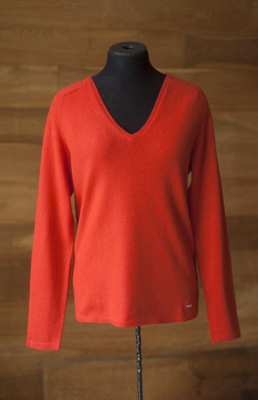 Femme Bogner Pull Corail Cachemire S