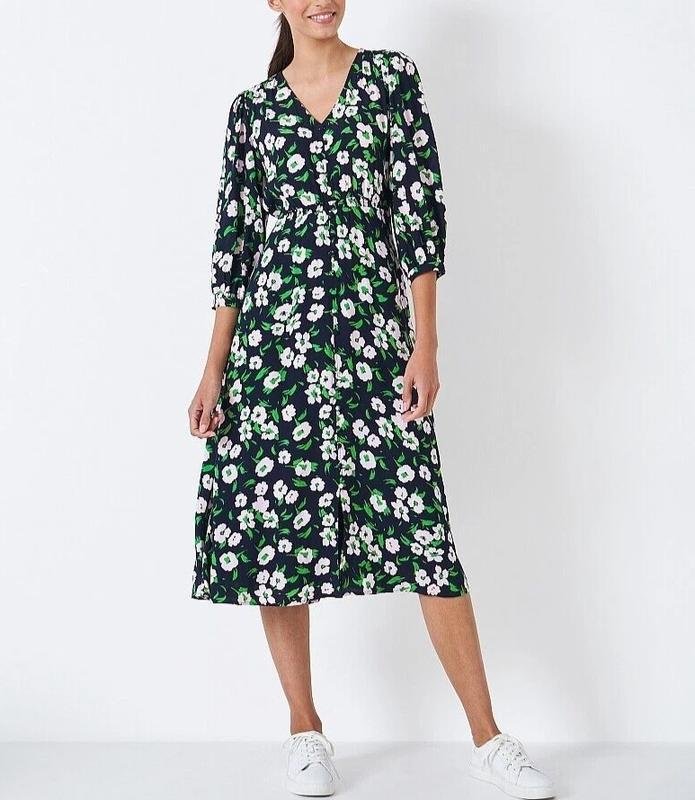 Женское Crew Clothing Платье Разноцветное 8