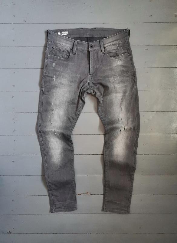 Herren G-Star Raw Jeans Grau Denim 32