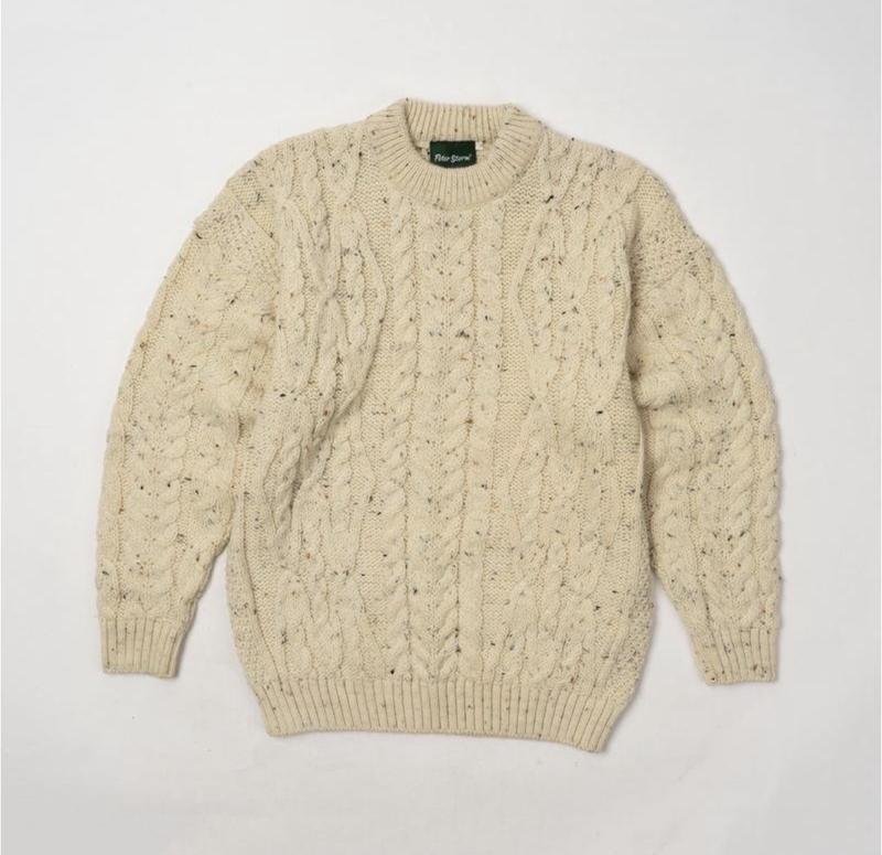 Donna Peter Storm Maglione Beige L