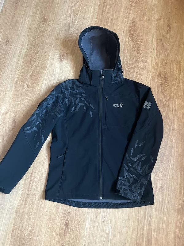 Women Jack Wolfskin Jacket Black