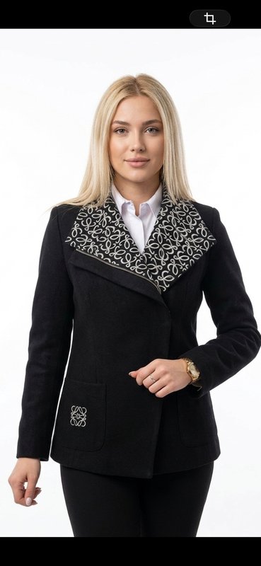 Женское Loewe Пальто Чёрное