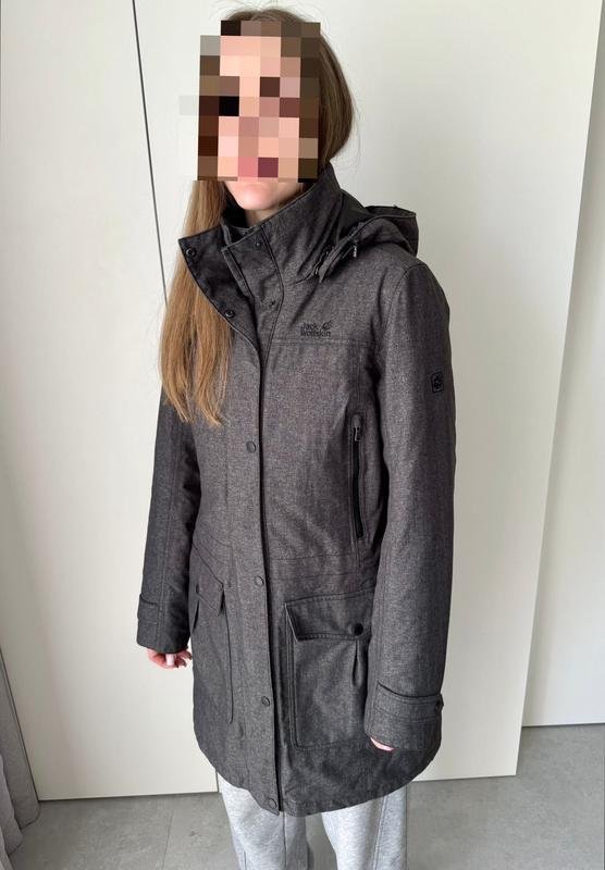 Женская Jack Wolfskin Куртка 3 в 1 Серая