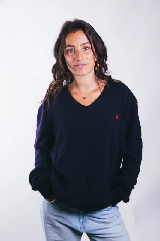 Женский Polo Ralph Lauren Джемпер Чёрный 50