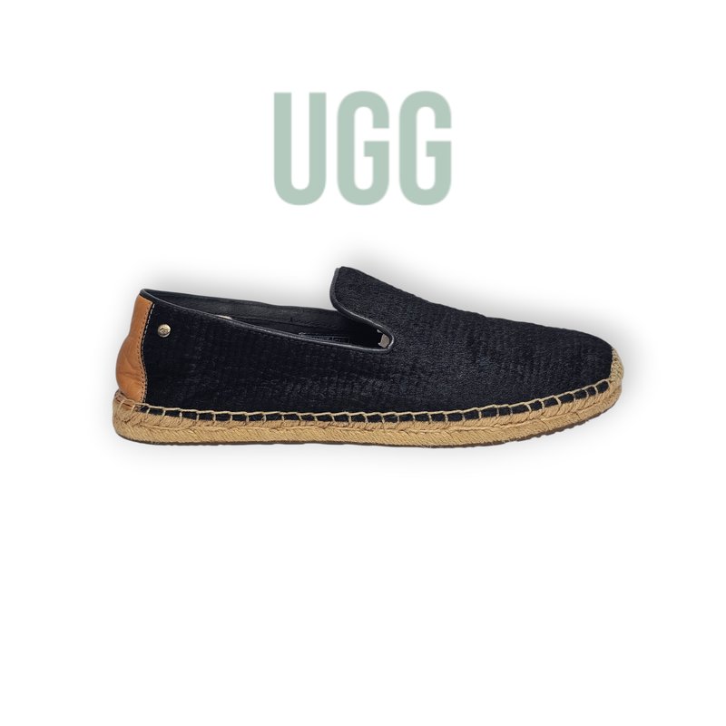 Damen UGG Espadrilles Schwarz EU 40