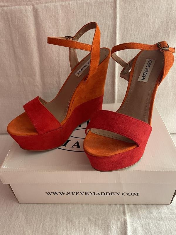 Женские Steve Madden Босоніжки Оранжевый 7,5