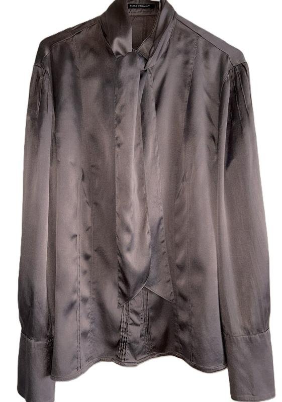 Femme Luisa Cerano Chemise Beige Satin 46