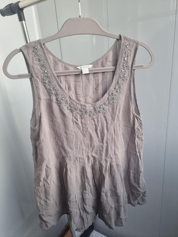 Женская Monsoon Блузка Бежевый S