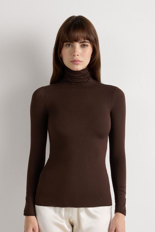 Femme Intimissimi Col Roulé Marron M