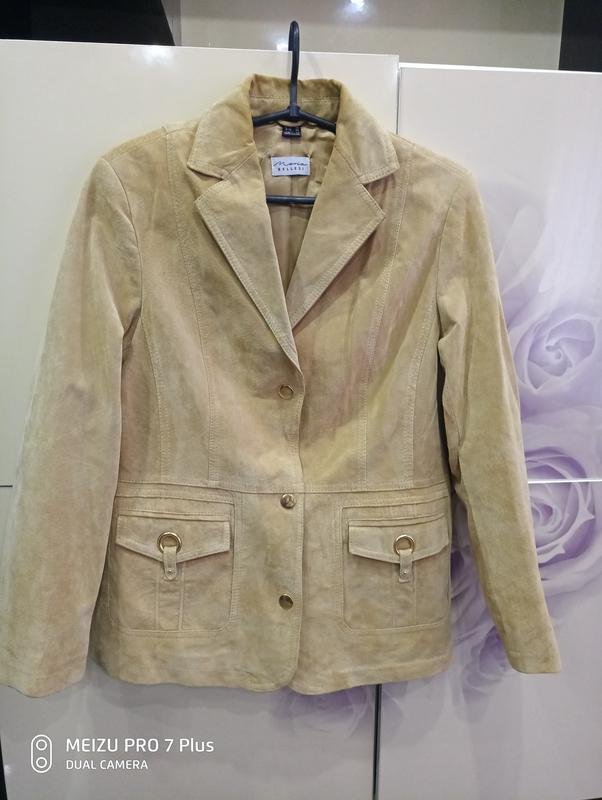 Femme Maria Bellesi Blazer Beige Suède M