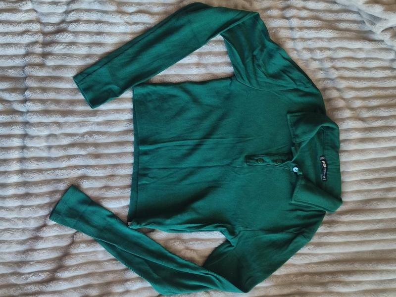 Женская Кофточка-поло Зелёная ХS