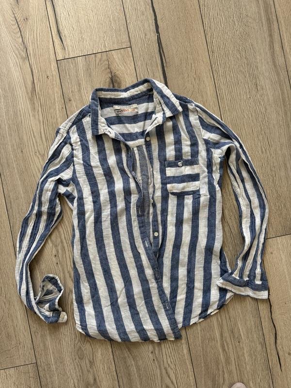 Femme Scotch&Soda Chemise Bleu Marine Lin S