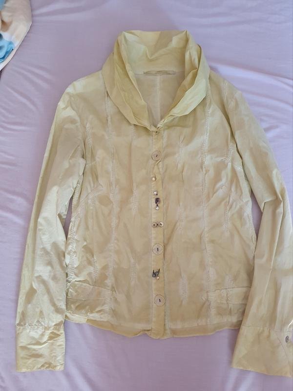 Женская Bottega Veneta Блузка Жёлтого