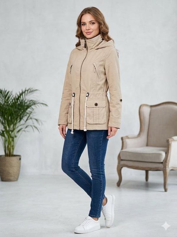 Donna Peter Storm Giacca Beige UK 12