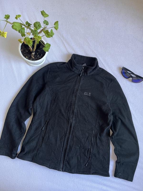 Женский Jack Wolfskin Свитер Чёрный L