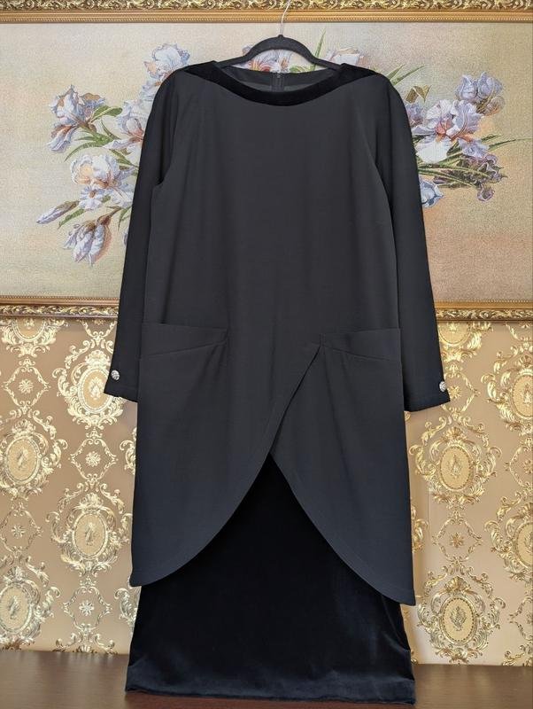 Женское Louis Féraud Платье Чёрное M