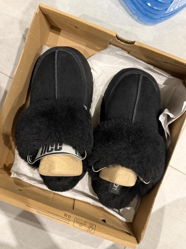 Женские UGG Тапки Чёрные