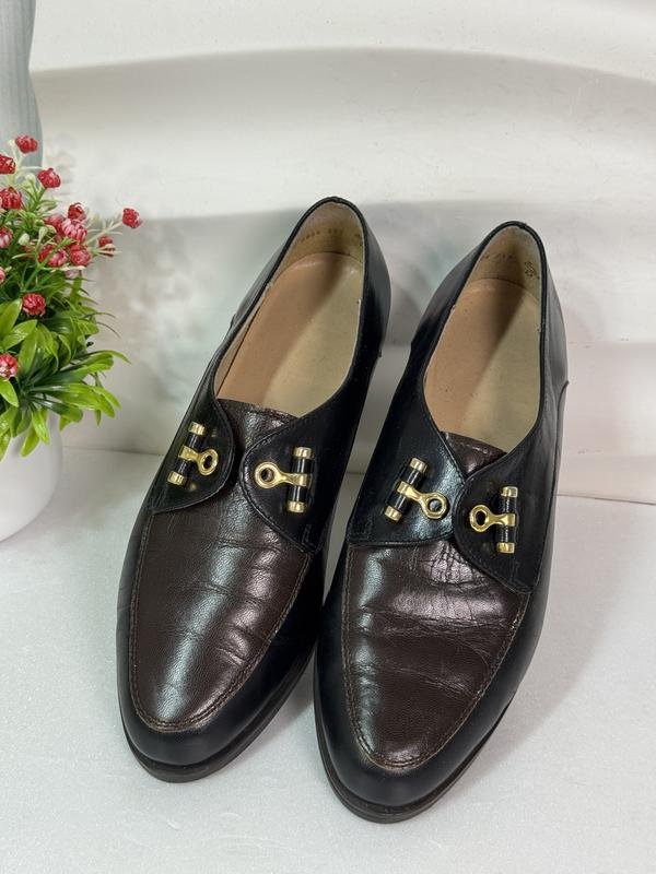 Donna Vero Cuoio Tacchi Marrone Pelle 35