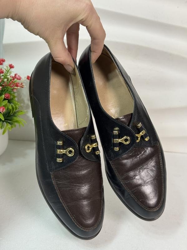 Donna Vero Cuoio Tacchi Marrone Pelle 35