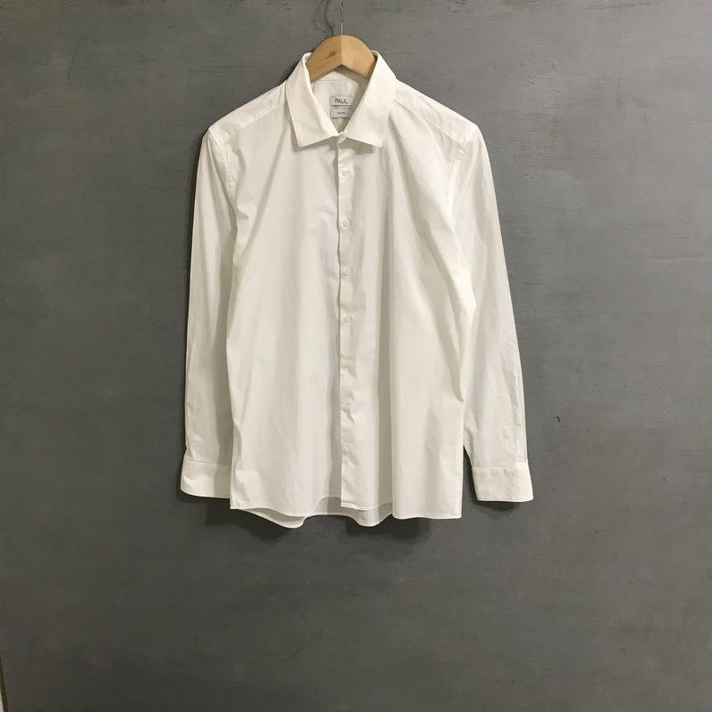 Men Paul Kehl Shirt White Cotton L