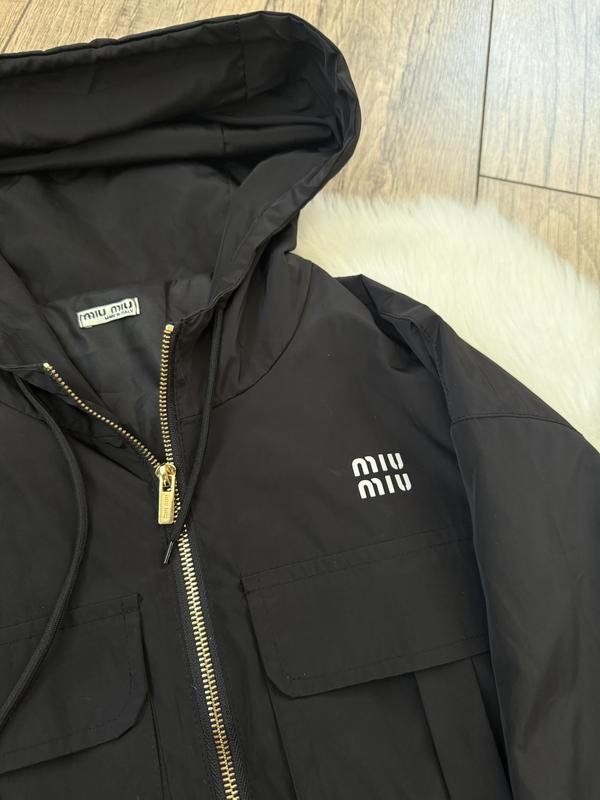 Женская Miu Miu Куртка Чёрный 36