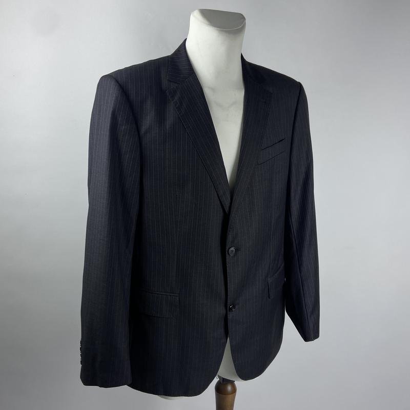 Мужской Carl Gross Пиджак Серый Шерсть XL