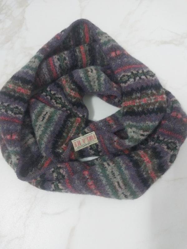 Damen Bogner Schal Lila Baumwolle