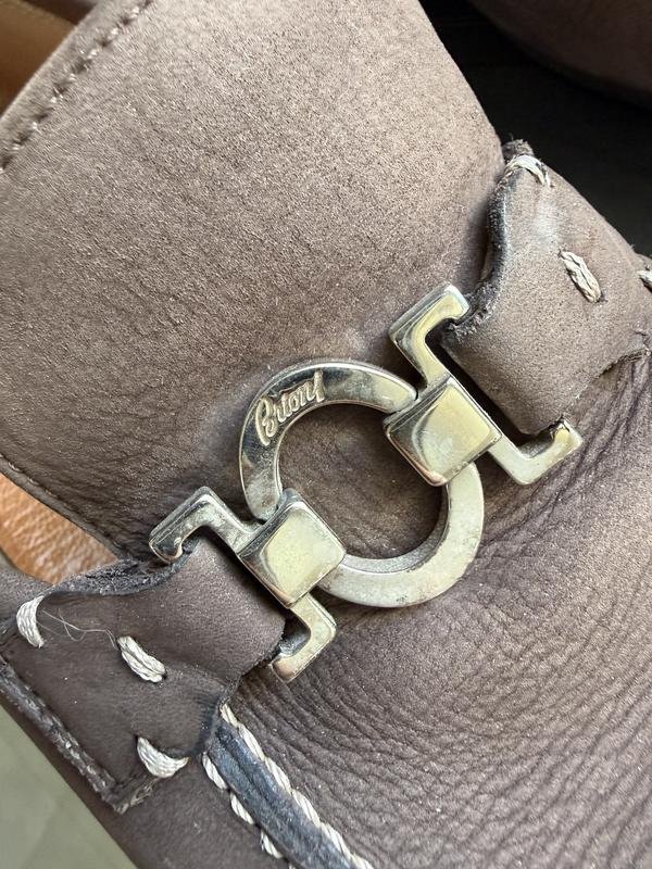 Men Brioni Heels Brown 43.5