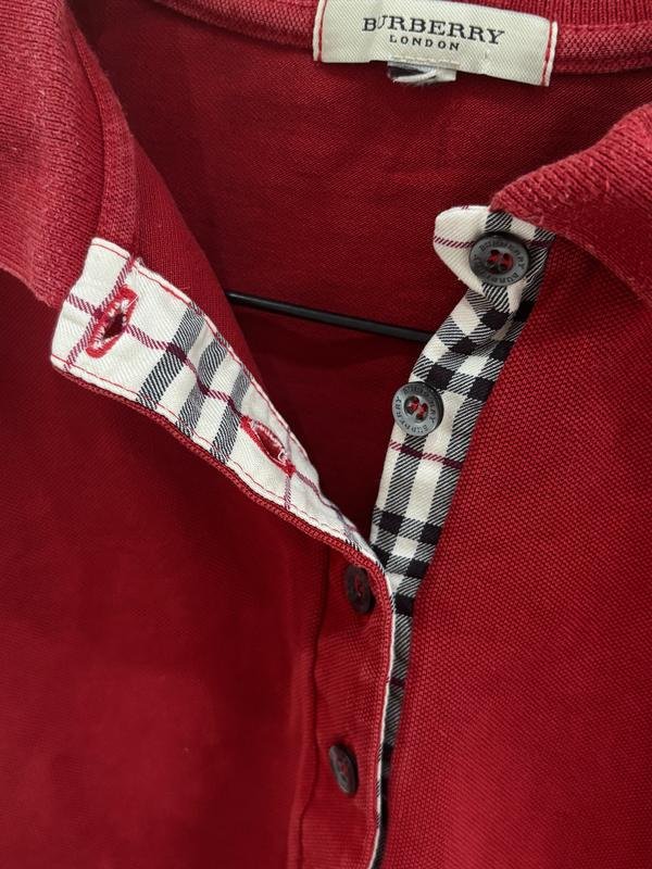 Femme Burberry Pull Rouge Coton S