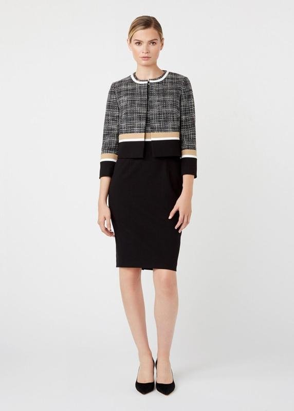 Femme Hobbs Veste Noire Coton 38