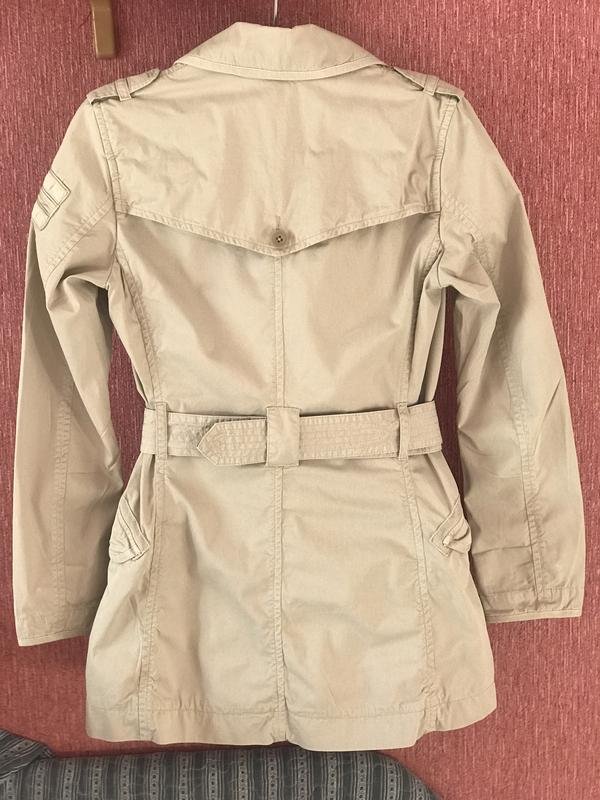 Women Napapijri Trench Coat Beige Cotton S