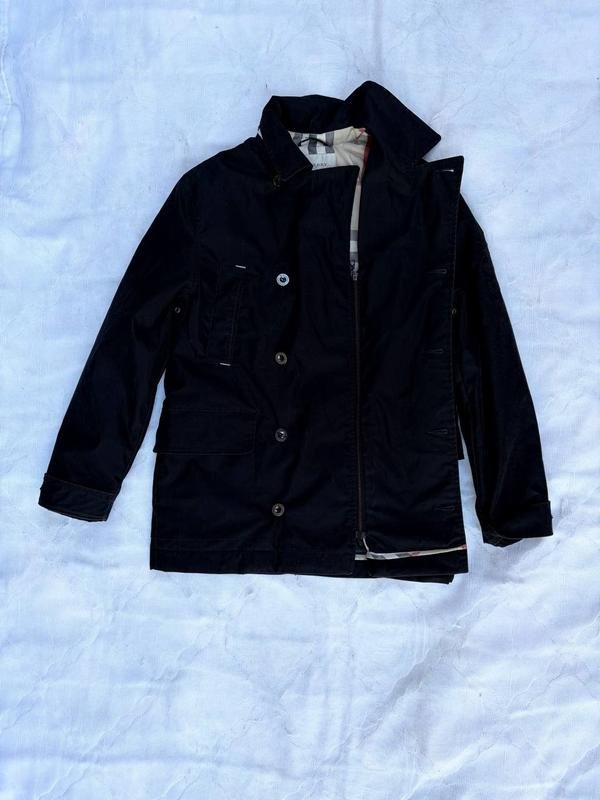 Femme Burberry Veste Noir Coton M