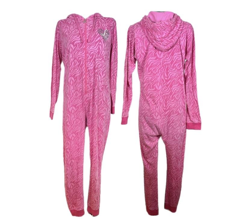 Damen Lipsy Overall Rosa Baumwolle M