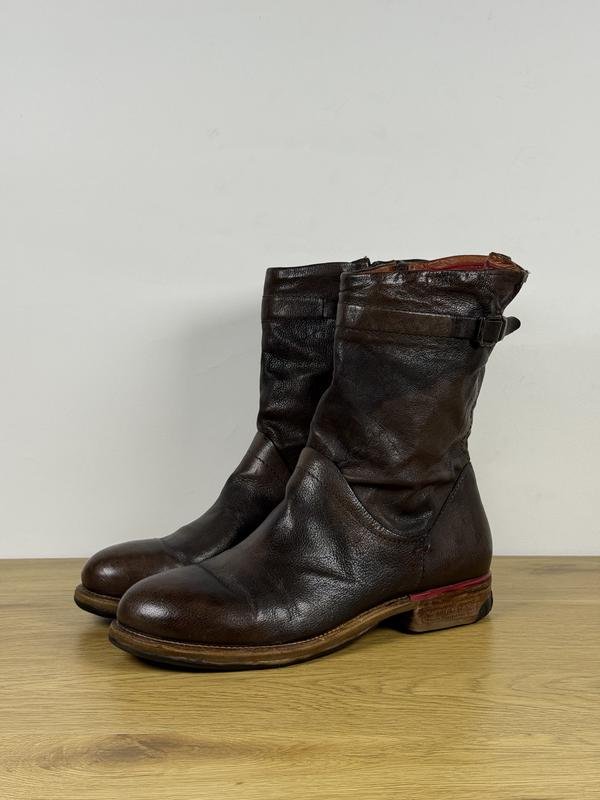 Damen A.S. 98 Stiefel Braun Leder 42