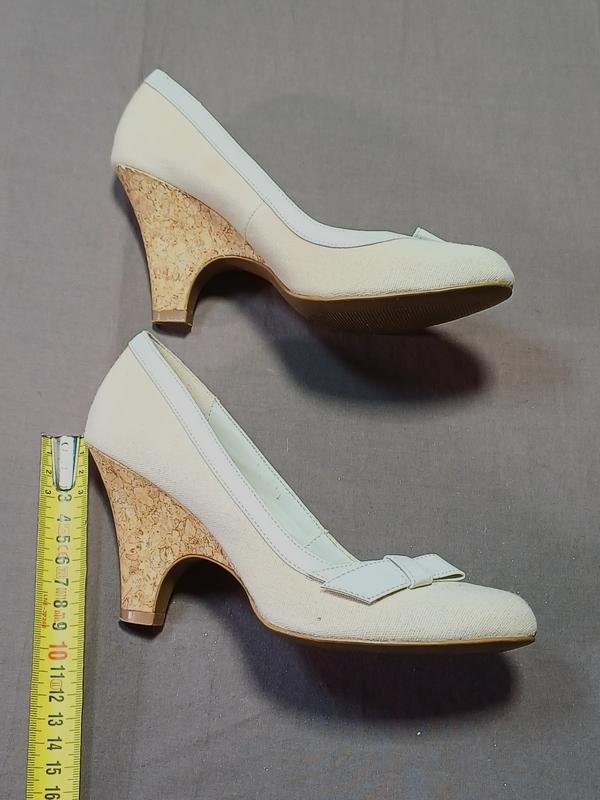 Damen Marks & Spencer Absatzschuhe Beige Textil 35