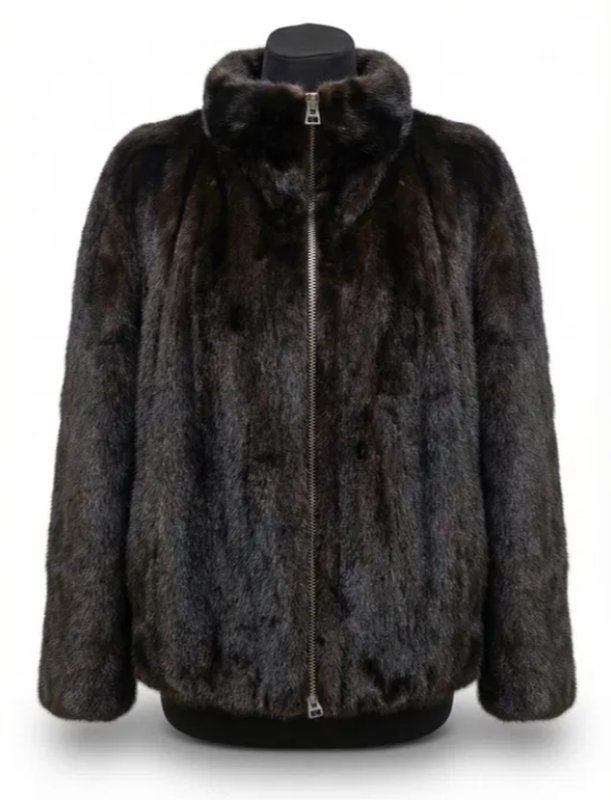 Women Tom Ford Coat Brown Mink M