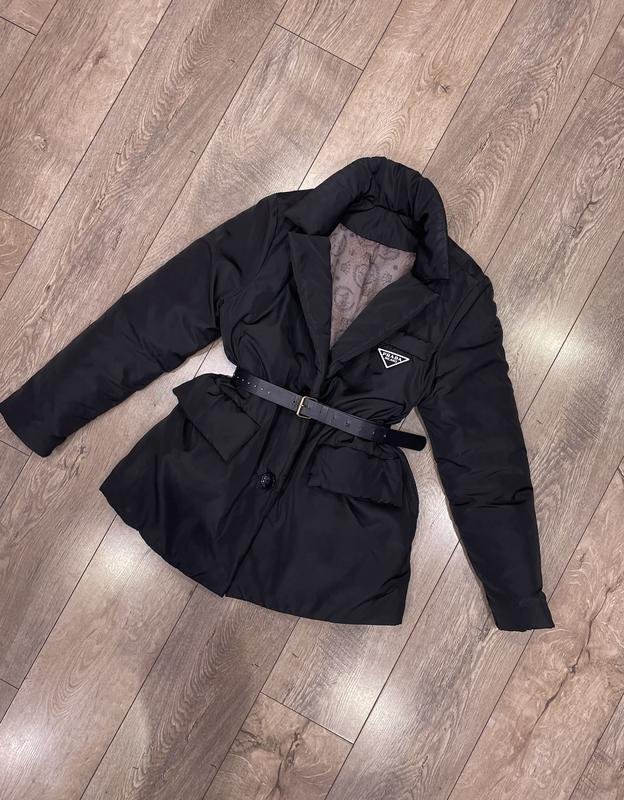 Женская Prada Куртка Чёрная S