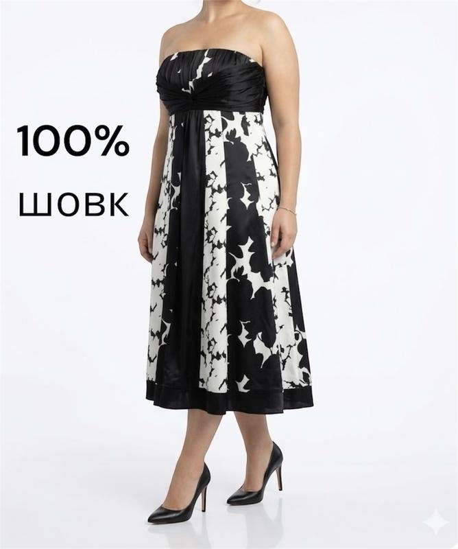 Damen Monsoon Kleid Weiß Seide M