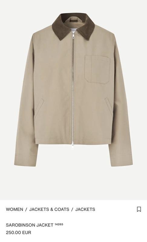 Femme Samsoe Samsoe Veste Beige M