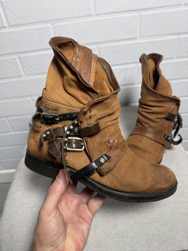 Damen A.S. 98 Stiefel Braun Leder 40