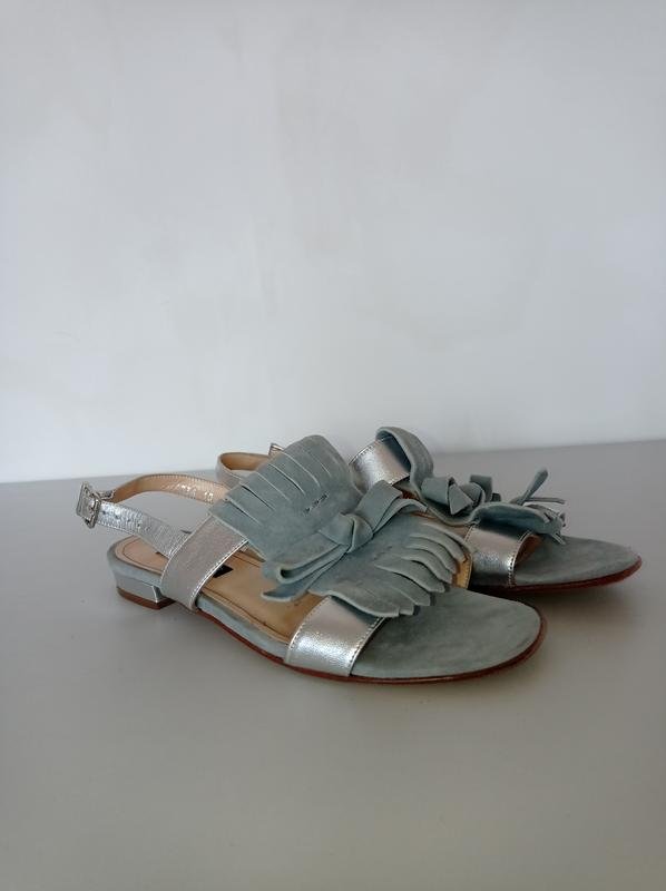 Damen Alberto Zago Absätze Grau Wildleder 36