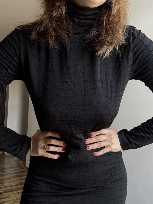 Women Karl Lagerfeld Dress Black Stretch M